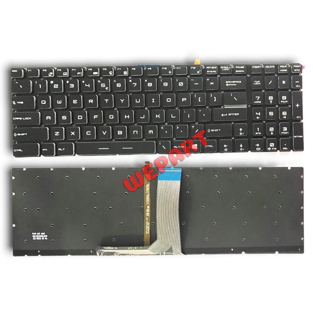 Keyboard Laptop MSI GS70 GE62 GE72 GS60 GL62 GL72 GP62 GP72 CX62 GT62 GT72