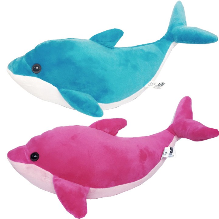 Boneka Ikan Lumba Lumba Dolphin Cute bahan yelvo Lembut 