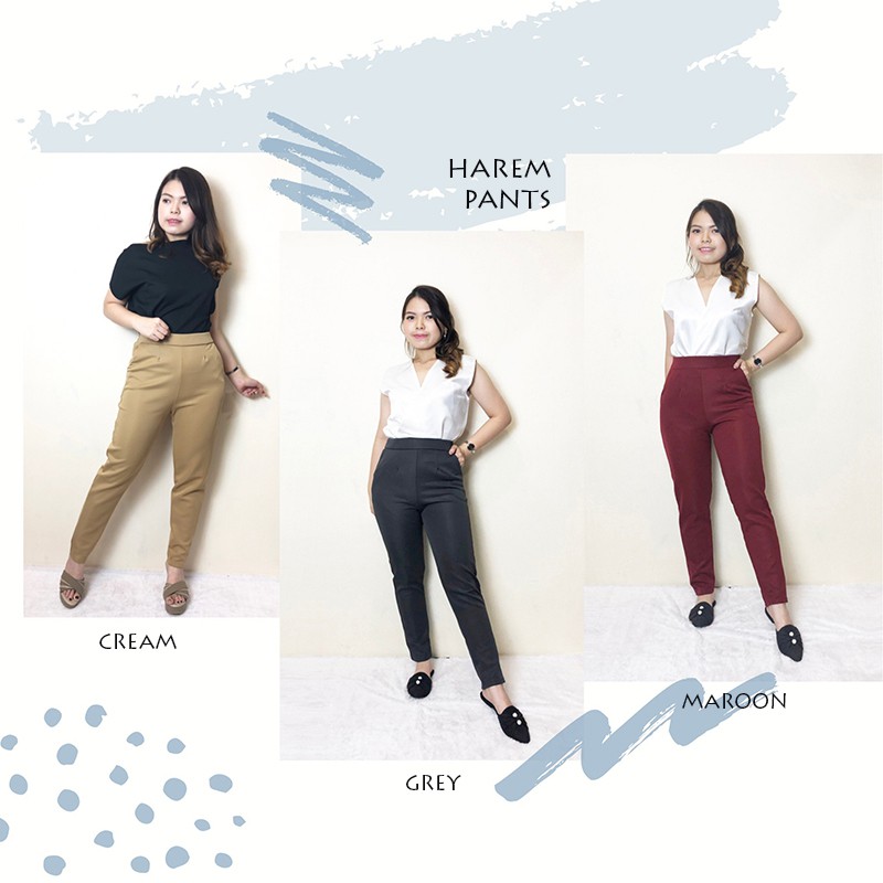 CELANA KANTOR / HAREM PANTS / CELANA BAHAN