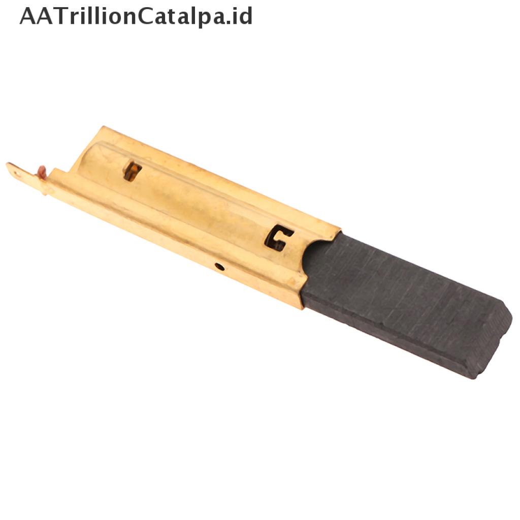 Aatrillioncatalpa 2Pcs / set Brush Insert Karbon Motor Mesin Cuci 5x13.5mm