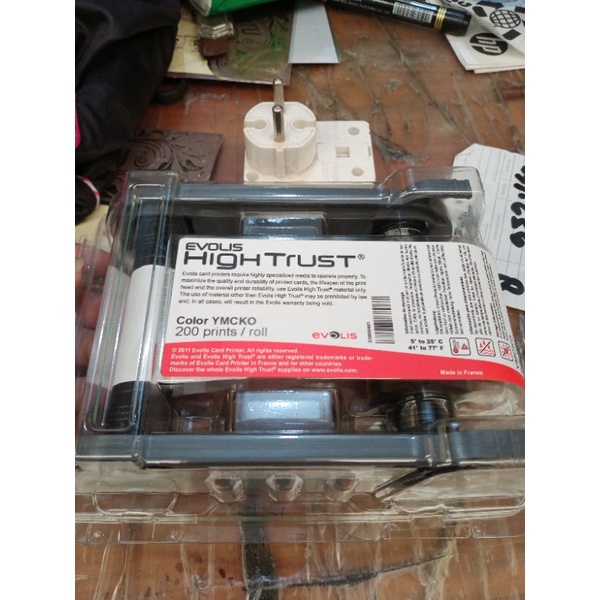 RIBBON EVOLIS YMCKO Color R5FP00308 ORIGINAL  RIBON EVOLIS COLOR YMCKO R5FP00308 Original