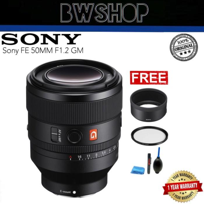 SONY FE 50mm f/1.2 GM Lensa - FE 50mm f1.2 GM