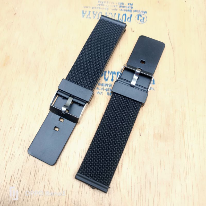 strap jam tangan BENETON tali karet jam tangan BENETON lentur