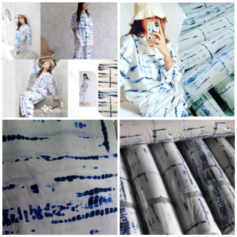 Kain Rayon motif meteran