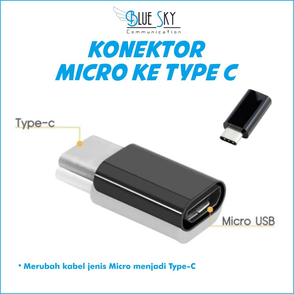 CONNECTOR KONEKTOR MICRO TO TYPE C