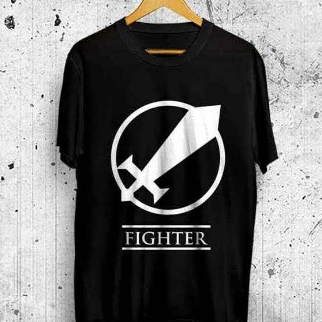 KAOS COMBED 30S MOBILE LEGEND FIGHTER BAJU TSHIRT