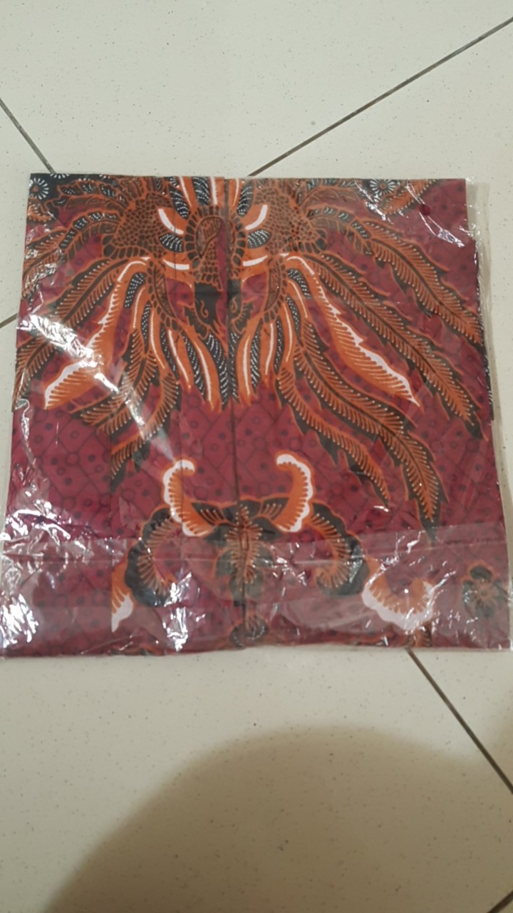 Goedank Store Hrb026 Kenongo Hem Kemeja Batik Pria Katun Primis Premium Halus M L Xl Xxl