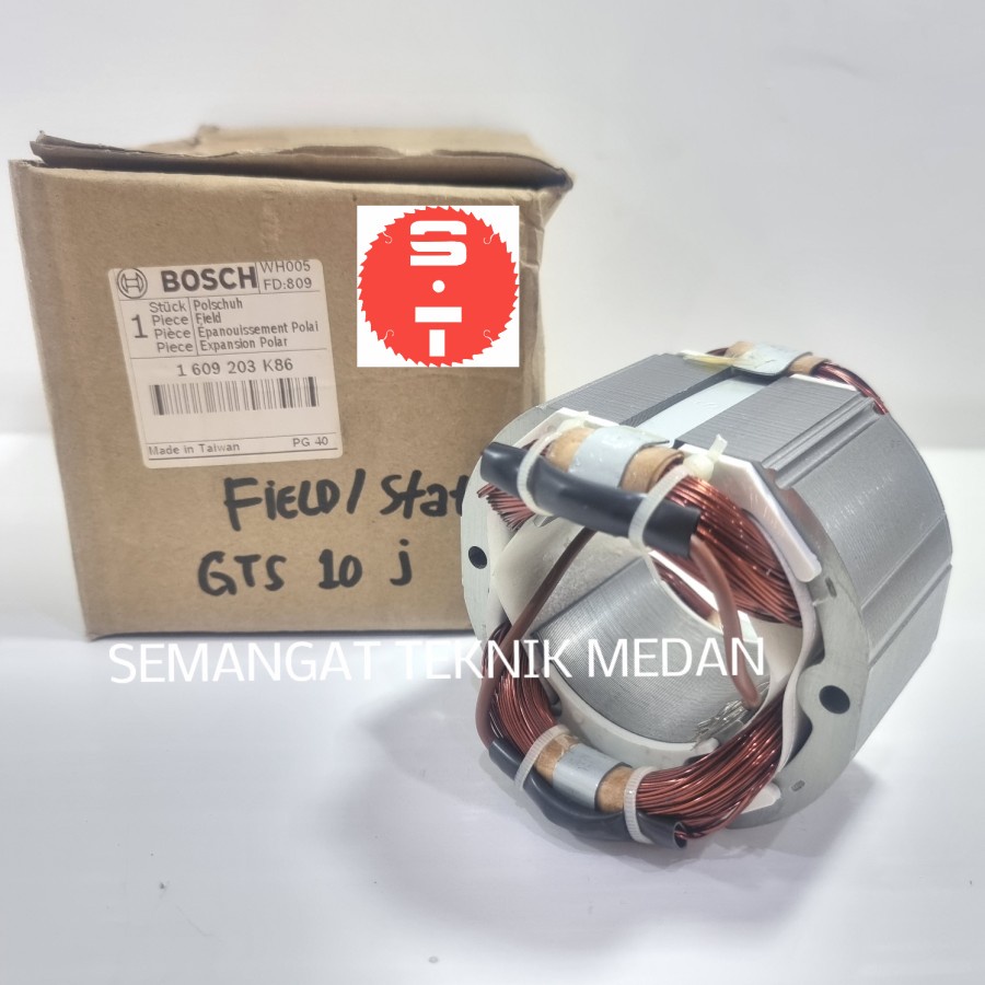 GTS10J STATOR SPUL MEJA POTONG TABLE SAW TABLESAW BOSCH GTS 10 J