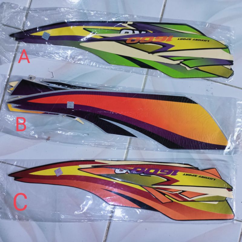 Striping Megapro 2003 Velg Ruji | lis sticker motor honda megapro lama