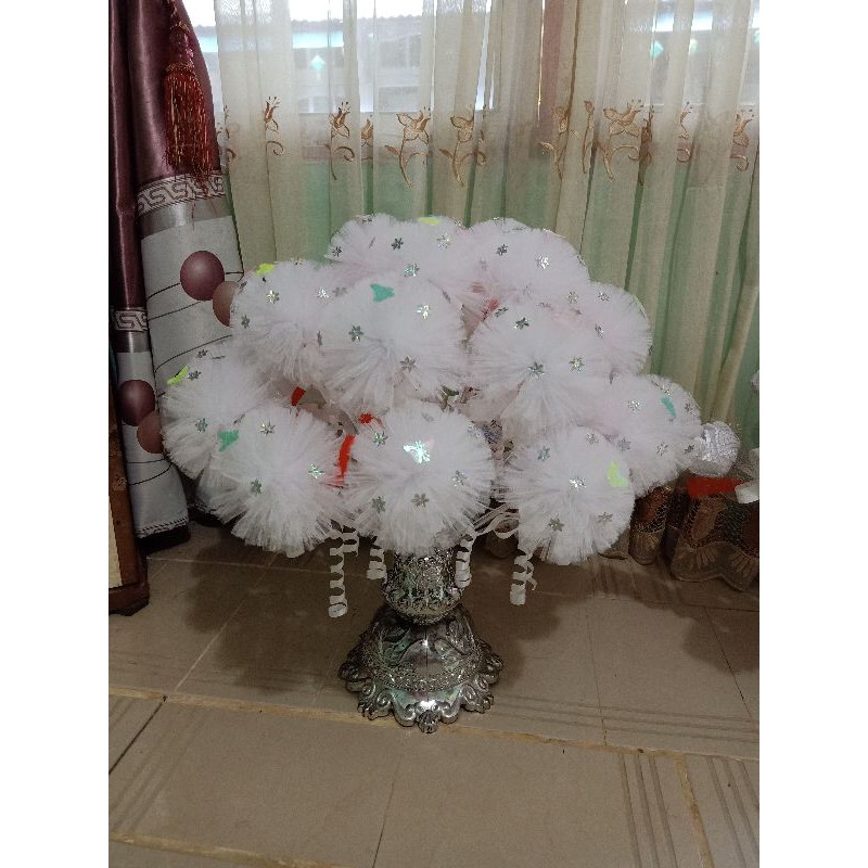 Bunga Telur Pompom Tile