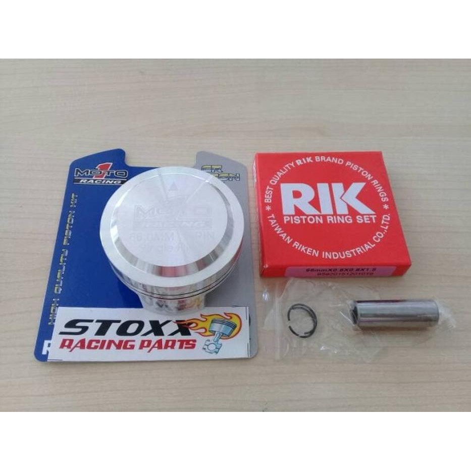 Dijual PISTON 66 MM PEN 13 SINGLE RING MOTO1 seher pin 66mm perkakas Murah