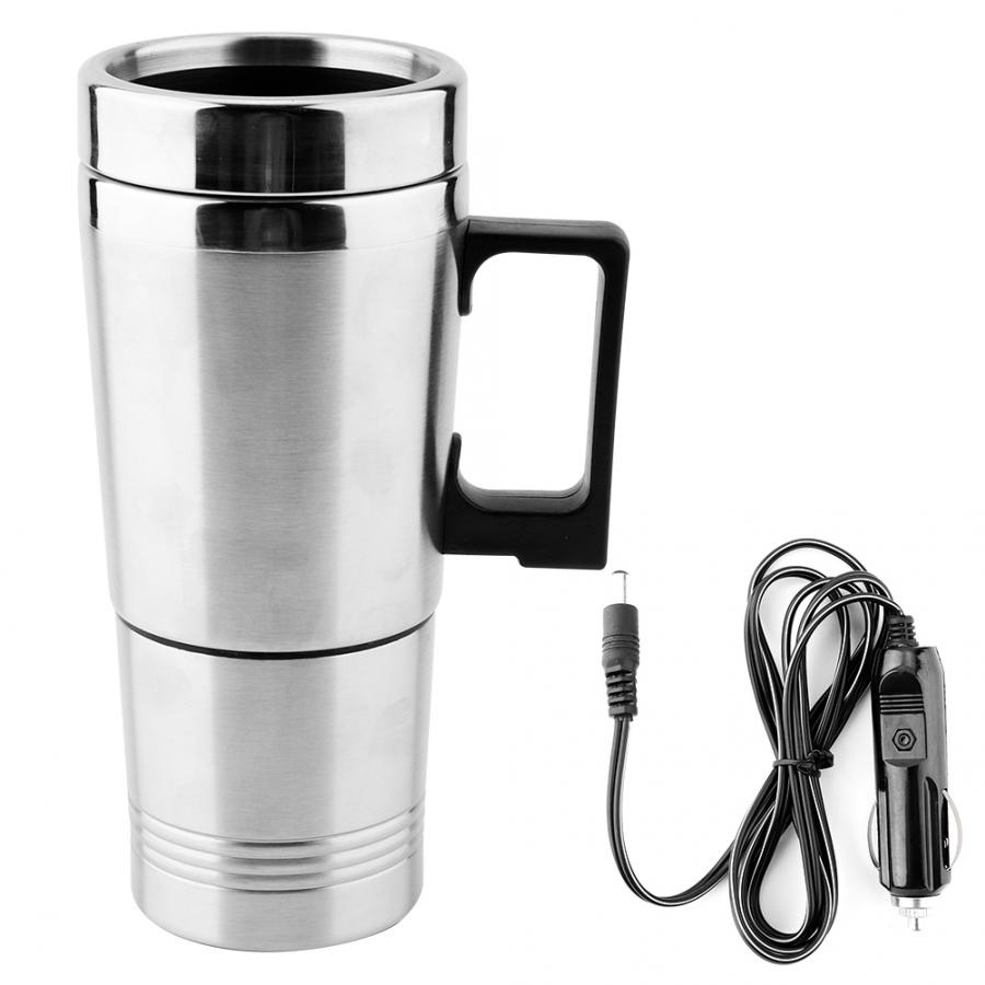 Gelas Pemanas Mobil Car Heating Cup Mug 12V 350+150ML [COD] BAYAR DITEMPAT ORIGINAL BARU [GOSEND][GRAB][GROSIR][MURAH]