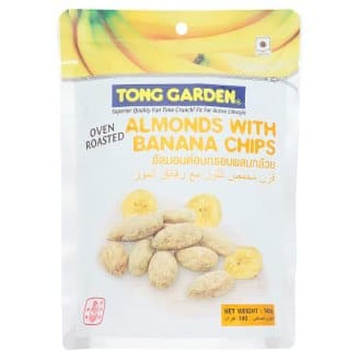 

#HANDCARRY Tong Garden Almonds With Banana Chips 140g - UFOHCR1705