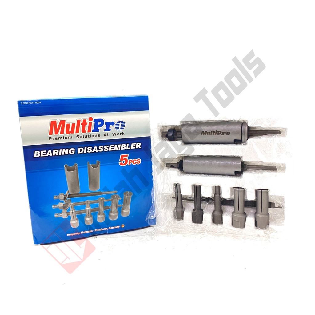 MULTIPRO BEARING PULLER SET 5 Pcs Disassembler Lepas Treker Bearing