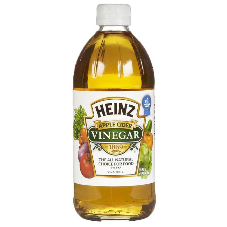 

APPLE VINEGAR 473 ML // Tersedia Heinz dan S&W