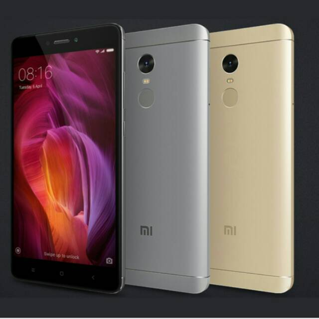 Hp XIAOMI NOTE 4 RAM 3 INTERNAL 64 GB GARANSI DISTRIBUTOR 1 TAHUN