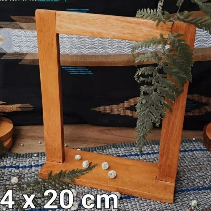 

{Q-AMT> {♥> WOODEN STAND DISPLAY 24 X 20 CM STAND MENU (WD-07) {trending>