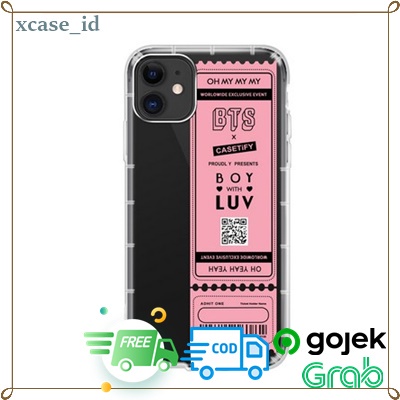 GO BTS CLEAR SOFTCASE - FOR IPHONE 6 7 8 + X XS XR 11 PRO MAX -CASETIFY