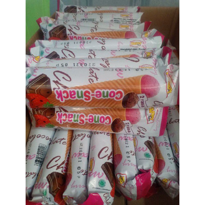 

Happy Time Cone Snack 10pcs x 10gr