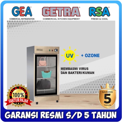 GETRA GTP300B1 SS STERILIZER CABINET / KABINET PEMBUNUH KUMAN STERIL ALAT MAKAN ORIGINAL
