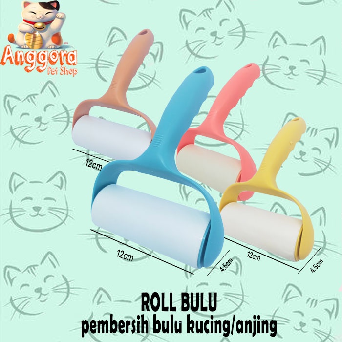 Pembersih bulu kucing/anjing/roller bulu/sticky roll