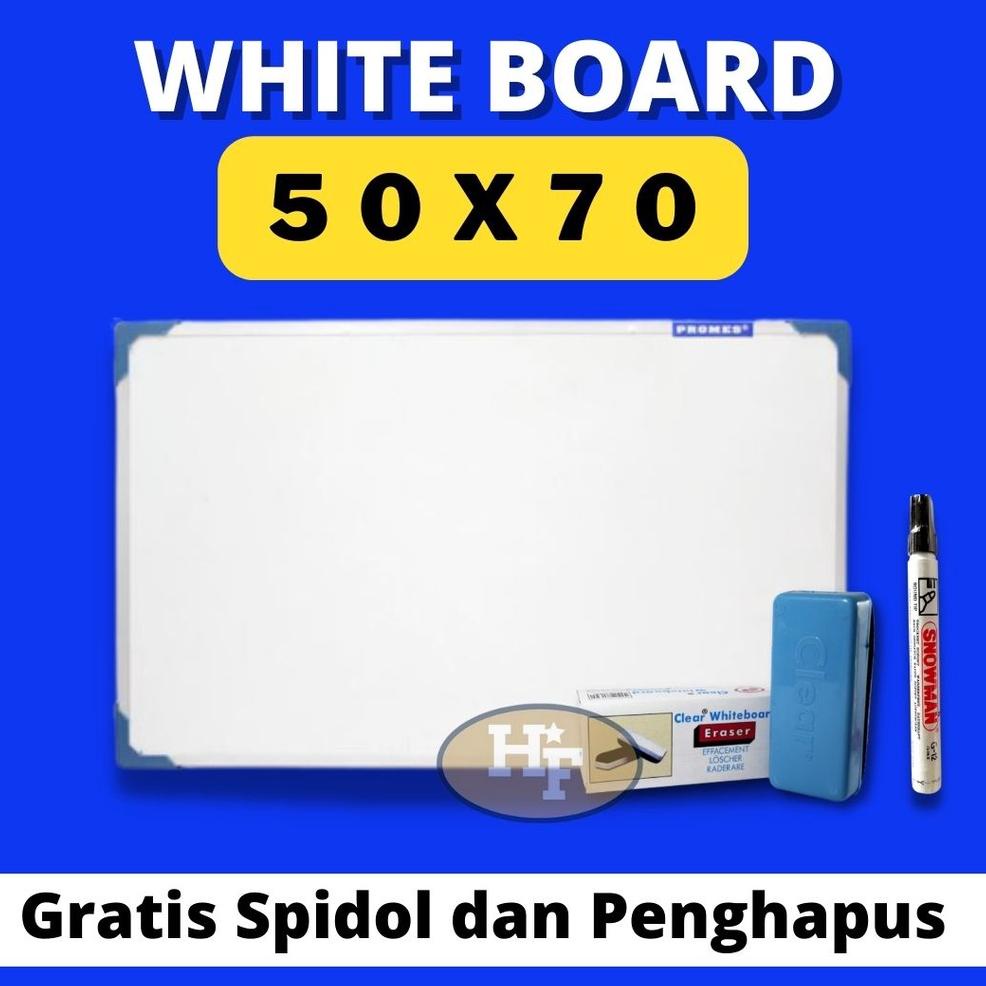 

ㄳQ (50 x 70) Papan Tulis White Board / White Board / Papan Tulis / Papan Tulis White Board Anak / Whiteboard / Board / Papan Tulis Putih / Papan Tulis Ukuran 50 x 70 SIAP KIRIM 3291 ❖