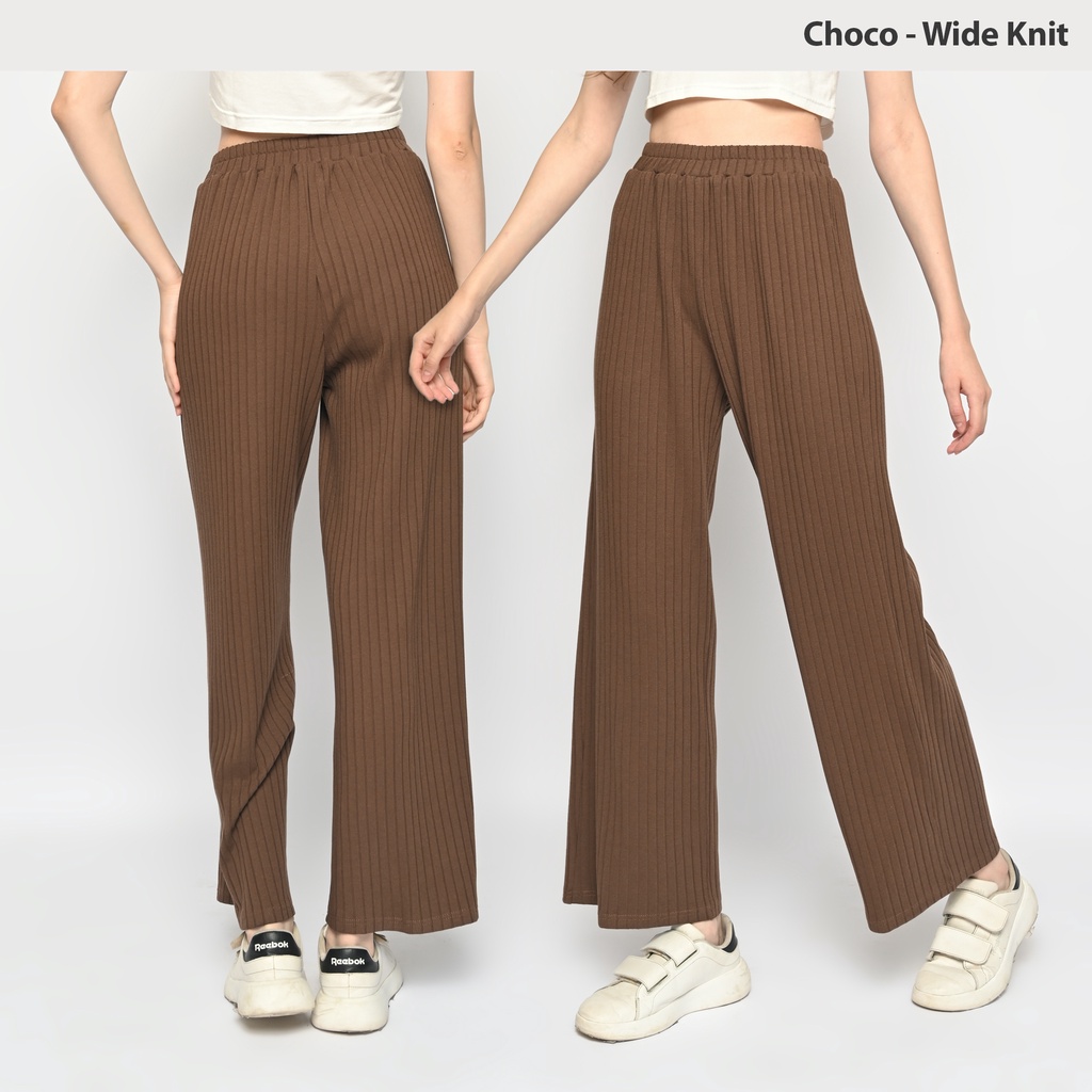 Highwaist Knit Culotte (Celana Kulot Ibu Hamil)