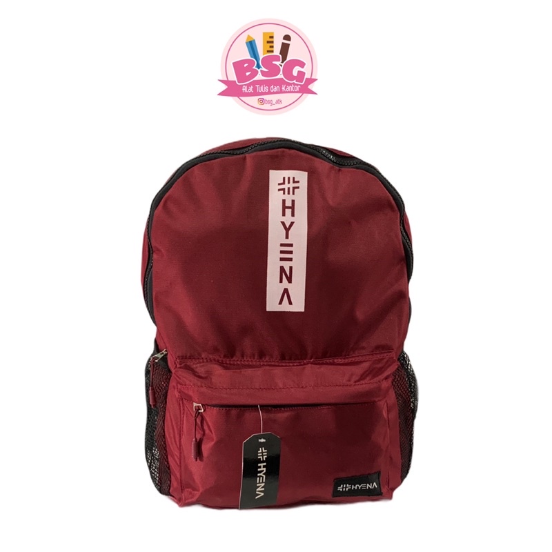 

Tas ransel pria HYENA LK21 warna merah
