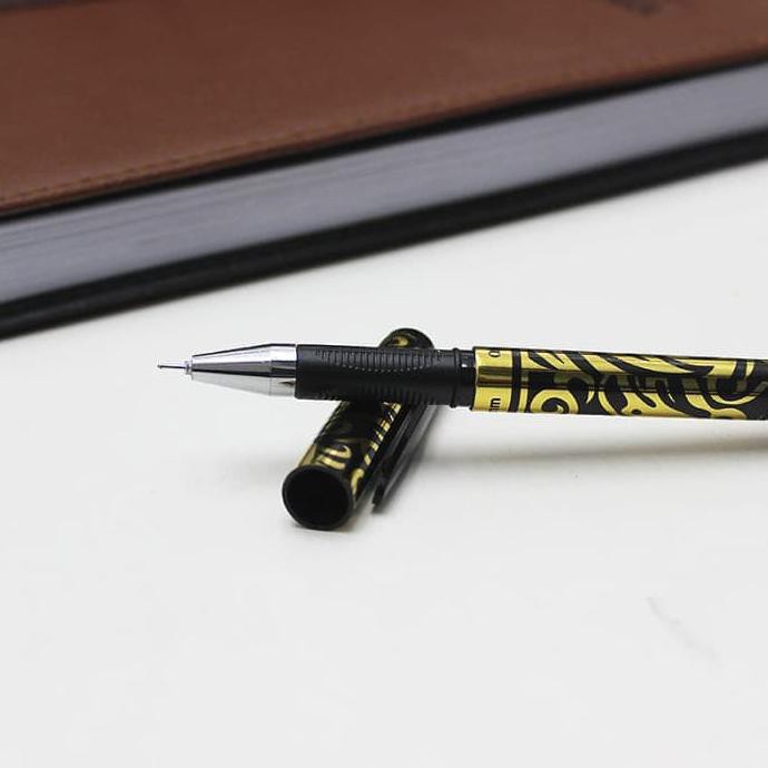 

Pena Ballpoint Bolpen Bolpoin Pulpen Rollerball Gel Pen 0.5 GP-763 O&Q