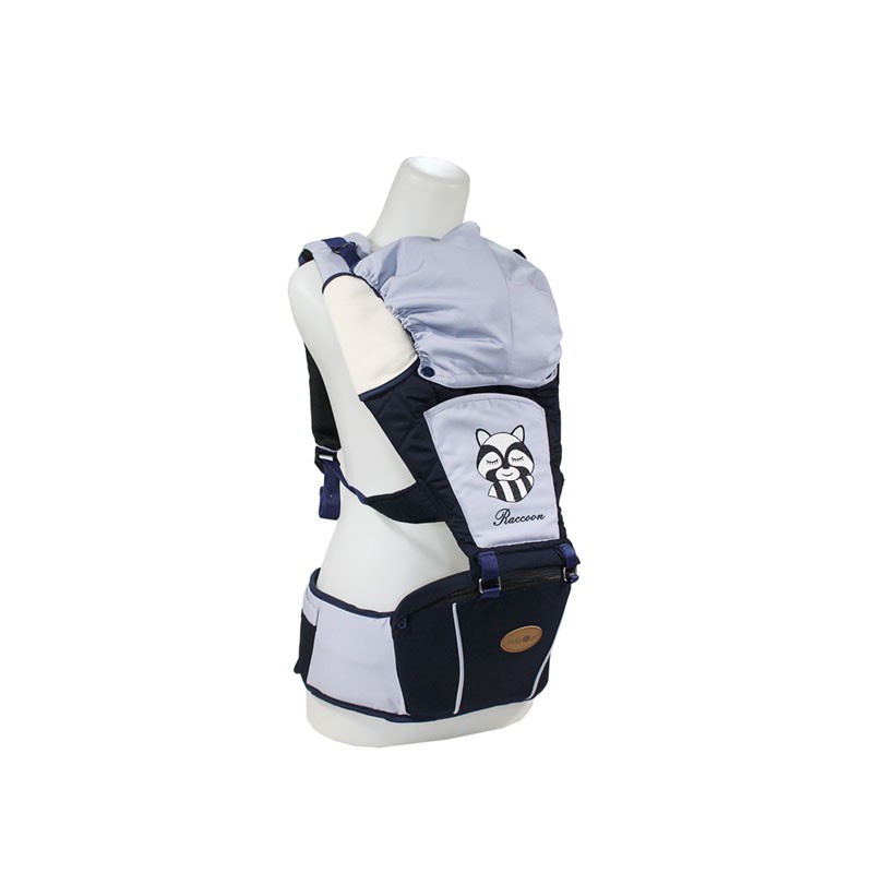 Baby 2 Go Hipseat Carrier Racoon Series - B2G1106 / Gendongan Bayi (Tersedia varian warna)