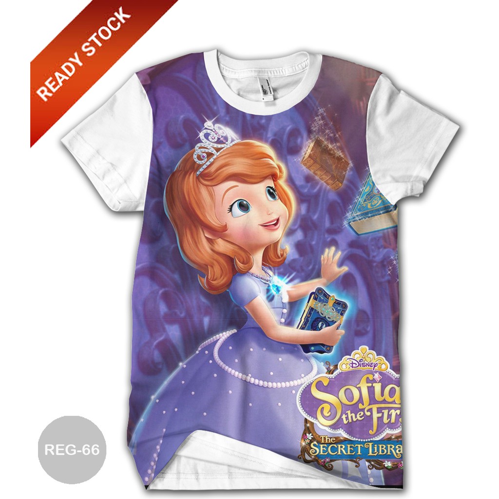 Baju Dewasa Princess Sofia 3D Baju Cewe Serial Kartun #REG-66