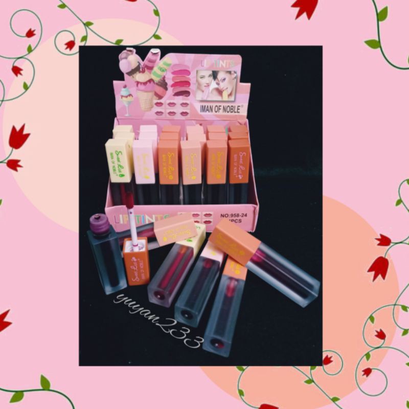 PROMO PER6PCS!!!LIP TINT SWEET LIPS IMAN OF NOBLE 958-24