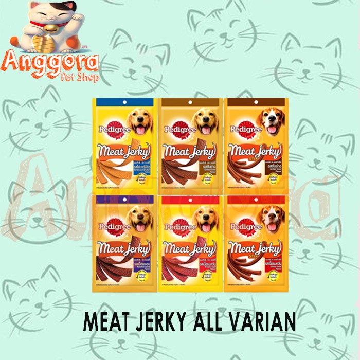 Makanan Snack Anjing Pedigree Meat Jerky all varian