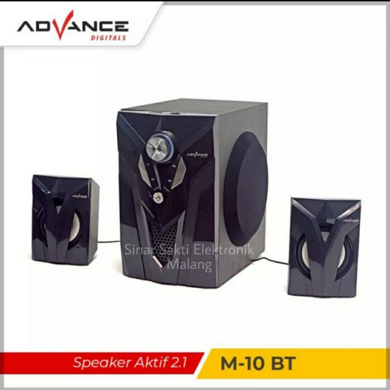 Speaker Advance M10BT Aktif Bluetooth Multimedia USB M10 BT BASS