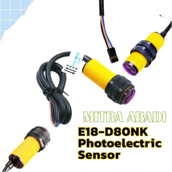 Jual Sensor Pendeteksi Jarak Fotolistrik Photoelectric Sensor E18