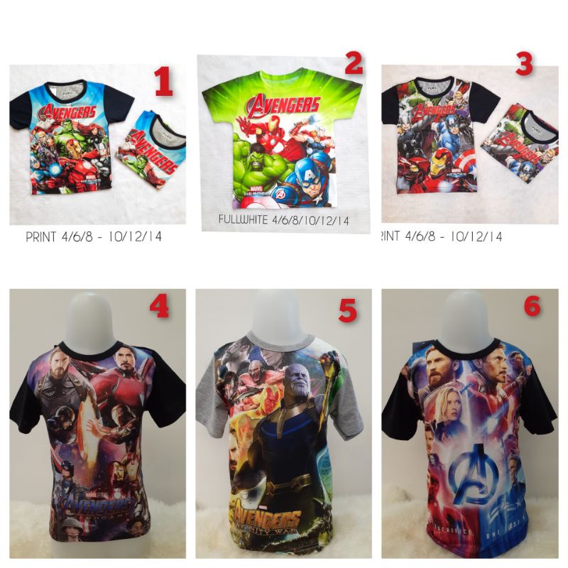 Kaos Avenger & Captain Marvel merk FURO