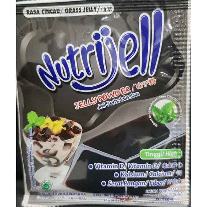 NUTRIJELL / JELLY POWDER INSTANT ANEKA VARIANT (BUKAN ECOPACK)