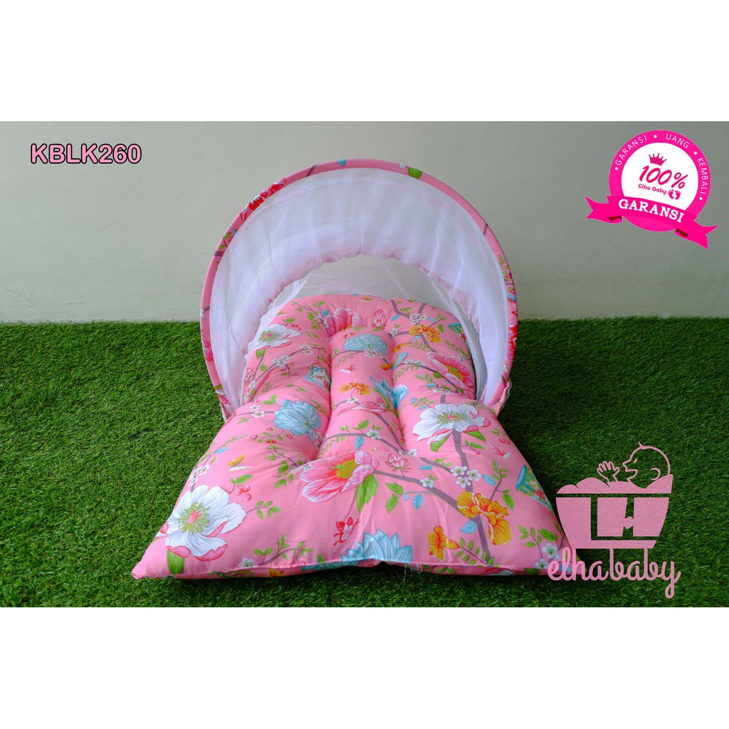 Kasur Bayi Baby Bess Lipat Berkelambu / Tempat Tidur Bayi Babybess / KASUR / KASUR LIPAT / Kelambu