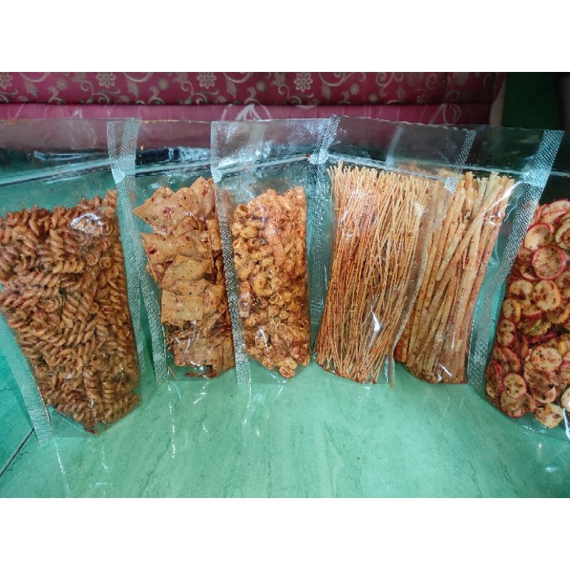 

cemilan keripik cabe cabean murah meriah