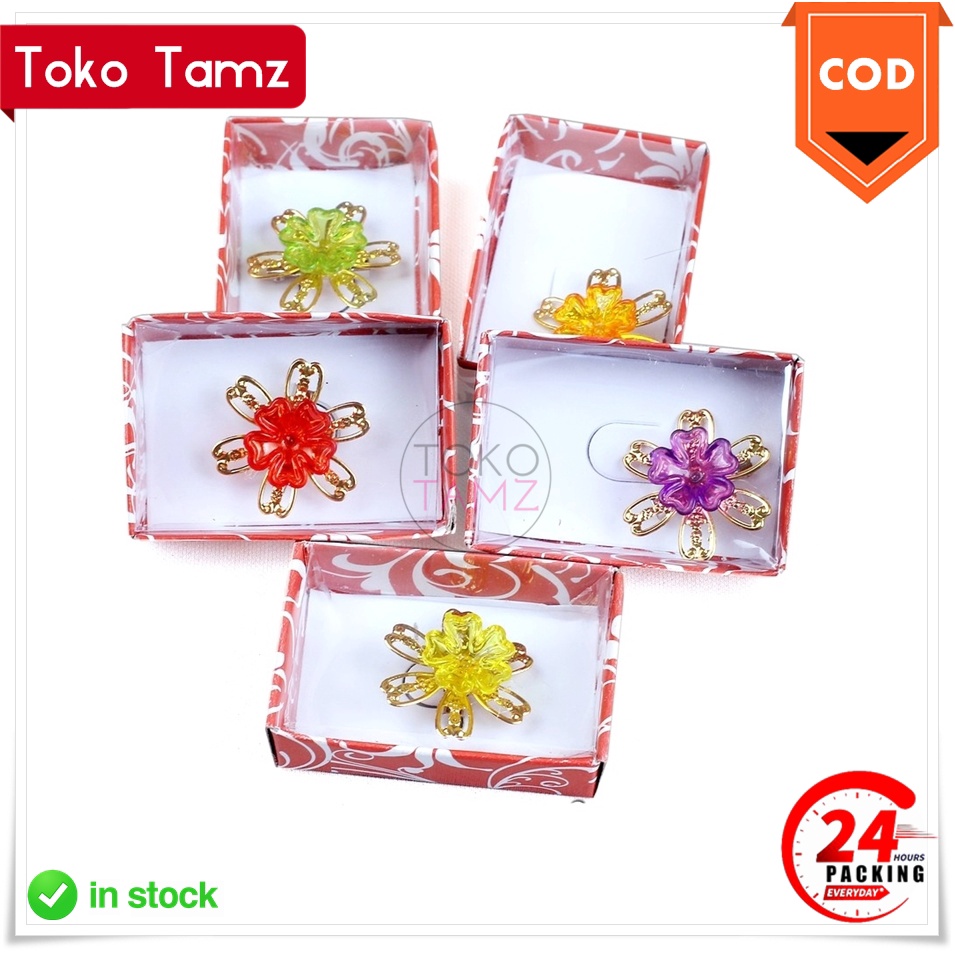 COD MAKASSAR Bros Cantik Bross Bunga Jilbab Pin Aksesoris Hijab Shopee tokotamz Online Shop Makassr 
