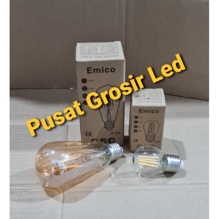 Lampu Filamen Emico 4 Watt Warmwhite