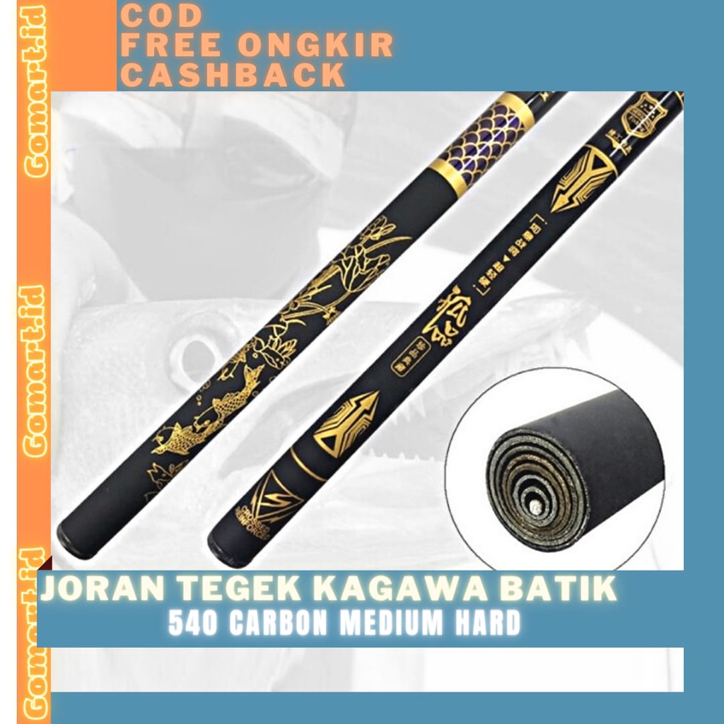 Joran Tegek 4,2 Meter Fiber Kagawa Ruas Panjang 450