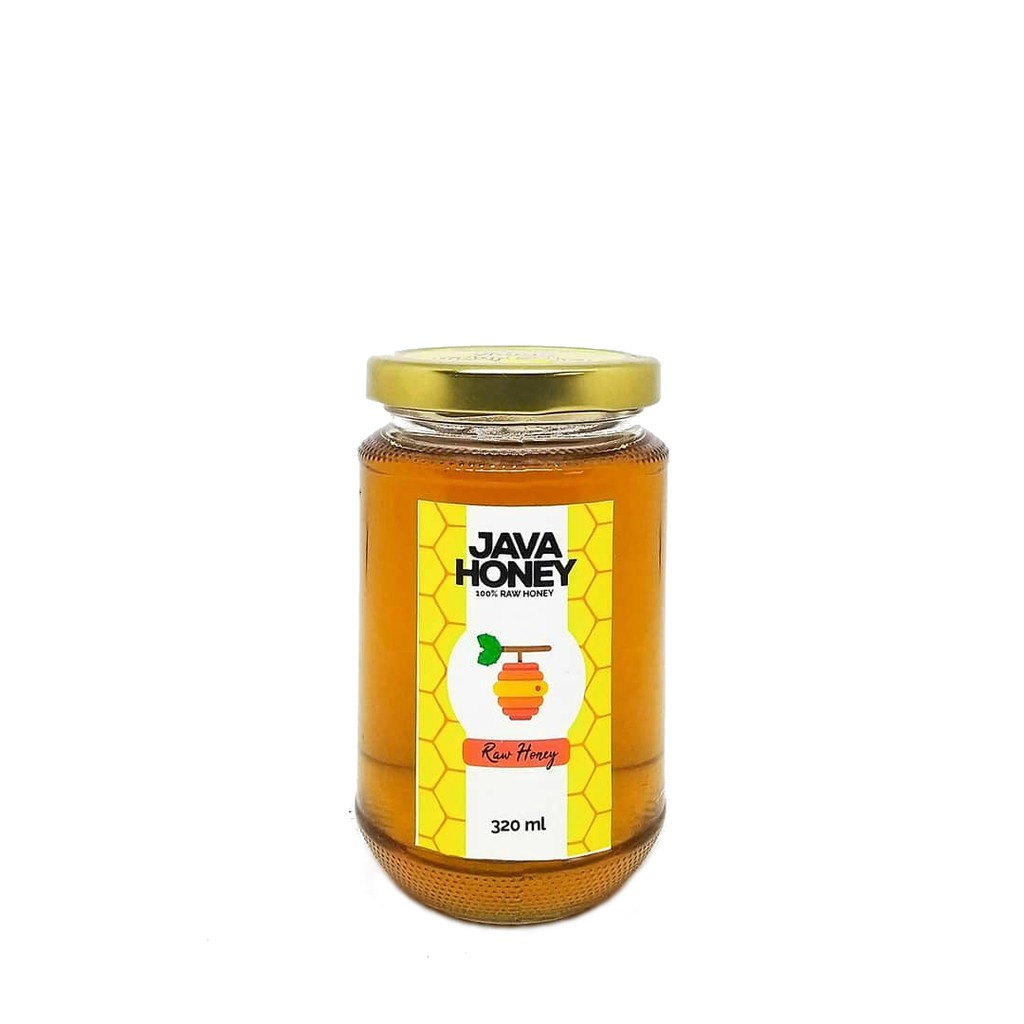 

Java Honey Madu Mentah 320ml - Raw Honey Unpasteurized - Madu Asli Murni (Tanpa Sarang)