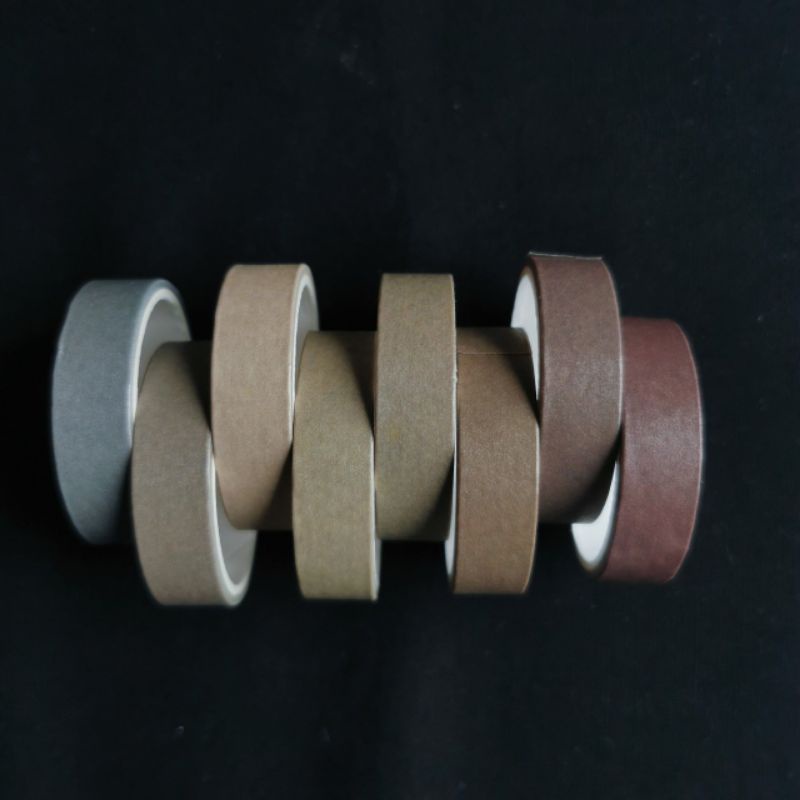 

Washi Tape Vintage Color / Selotip Hias - Decorative bujo / planner / scrapbook masking tape