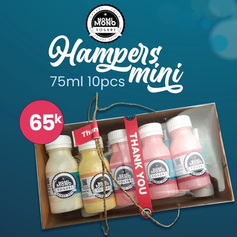 

Hampers Box Yogurt creamy jelly 75ml 10pcs + Greeting card