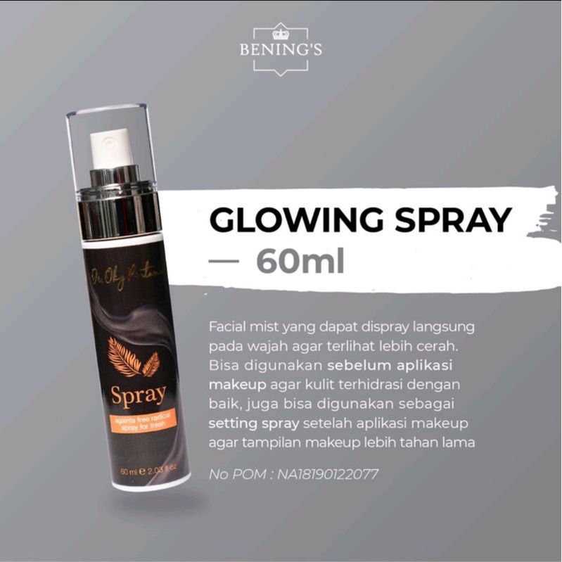 glowing spray