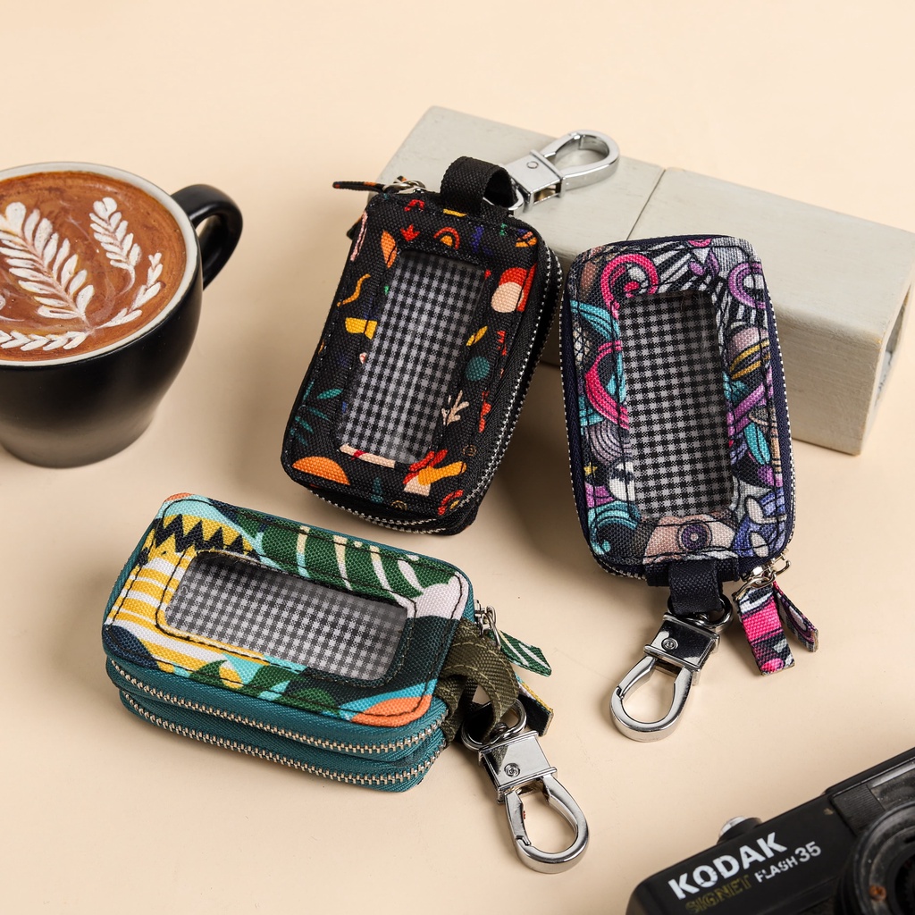 antungan Kunci Mobil Dompet STNK Motor Lucu Universal Motif Keychain Premium Original Footage GK-11 Motif