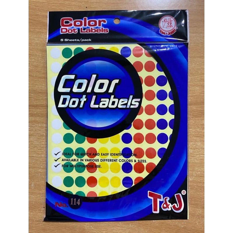 

Tom & Jerry Sticker Dot Mix Color