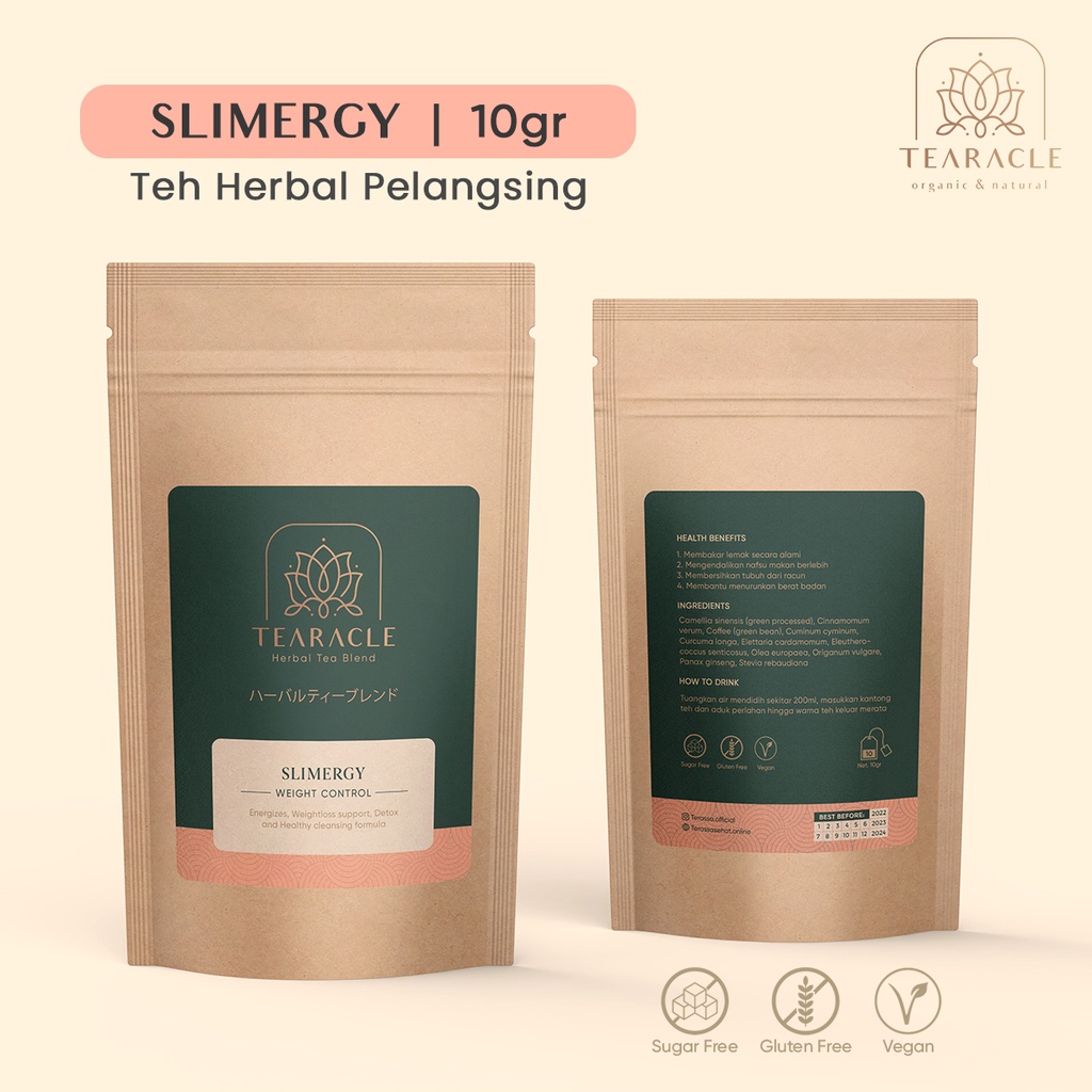 

Teh Bunga Pelangsing Diet - Slimergy Tearacle Herbal Tea Blend