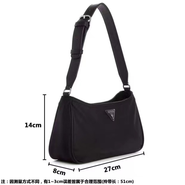 9.9 Big Sale Tas wanita Little Bay Shoulder Bag Black Premium tas bahu wanita tas selempang import tas kekinian wanita